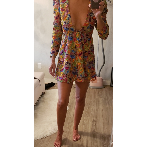 SOLD Tularosa Masie Dress in Multi - Picture 10 of 13